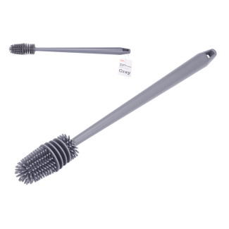 Silikonowa szczotka do butelek GRAY 40cm RAVI