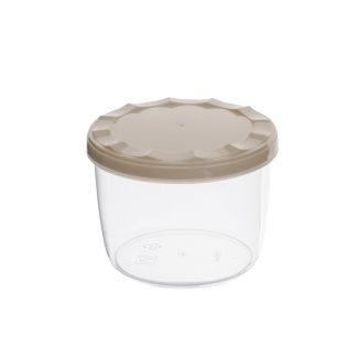 Pojemnik zakręcany PEDRO 550ml 49898 beżowy