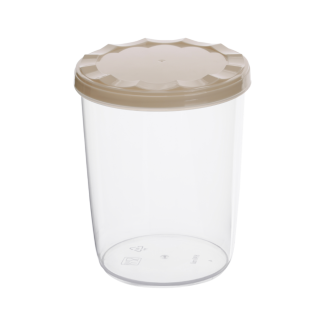 Pojemnik zakręcany PEDRO 890ml beżowy