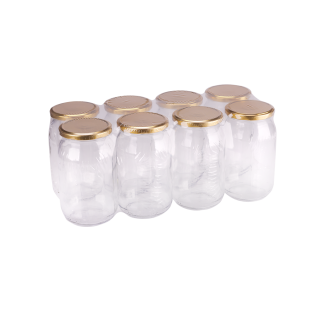Słoik 900ml + zakrętka 50863 8 sztuk