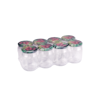 Słoik 540ml + zakrętka 50887 8 sztuk