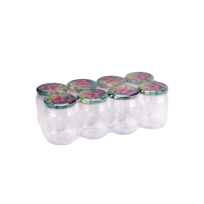 Słoik 540ml + zakrętka 50887 8 sztuk