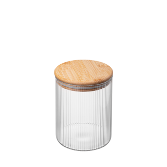 Pojemnik szklany okrągły JEFF 700 ml 38502 J