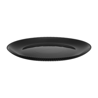 Talerz płytki AURORA BLACK 26,5cm czarny