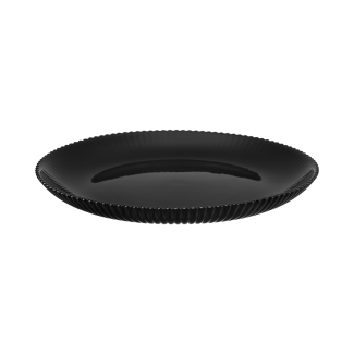 Talerz deserowy AURORA BLACK 19cm czarny