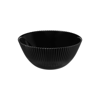 Salaterka AURORA BLACK 15,2cm czarny