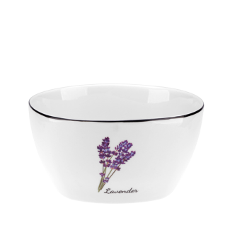 Miseczka PROWANSJA 800ml z porcelany New Bone 81477 wz. Lavender
